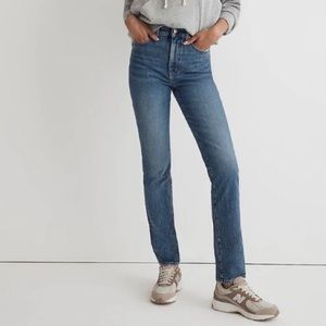 Madewell perfect vintage jeans 26 high rise medium wash high waisted